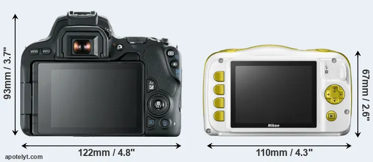 Comparison SL2 or W150 rear