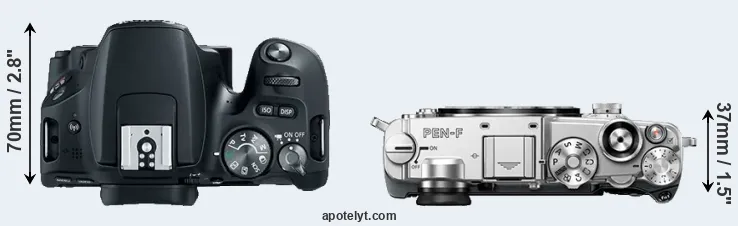 Compare SL2 versus PEN-F top