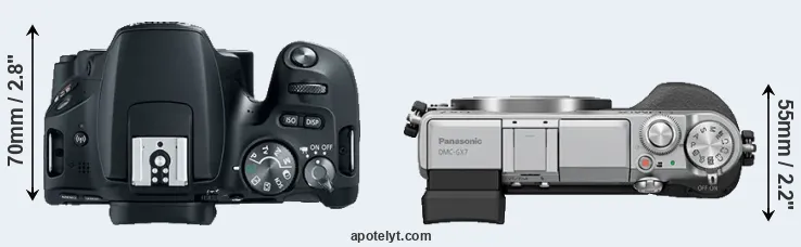 Compare SL2 versus GX7 top