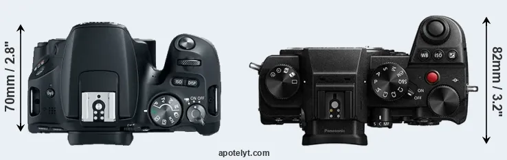 Compare SL2 versus S5 top