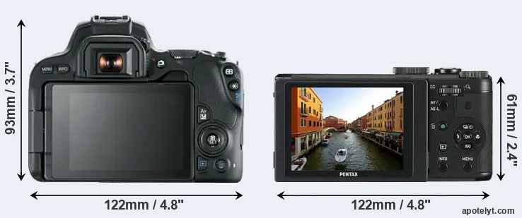 Comparison SL2 or MX-1 rear