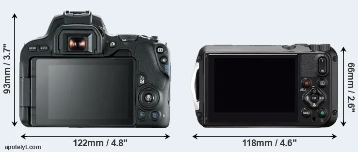 Comparison SL2 or WG-6 rear