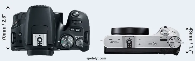 Compare SL2 versus NX500 top