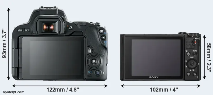 Comparison SL2 or WX800 rear