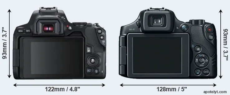 Comparison SL3 or SX60 rear