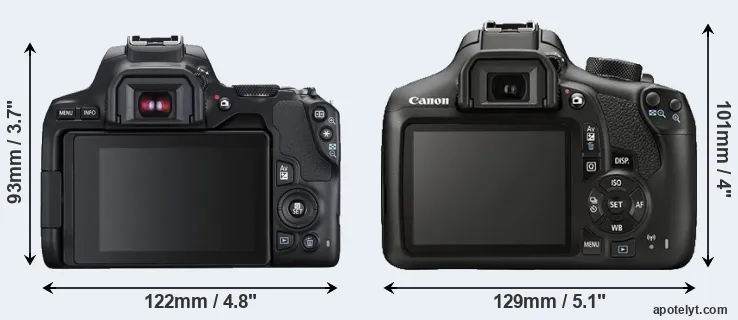 Comparison SL3 or T6 rear