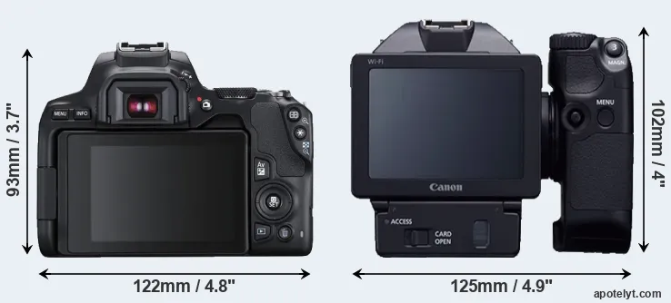 Comparison SL3 or XC10 rear