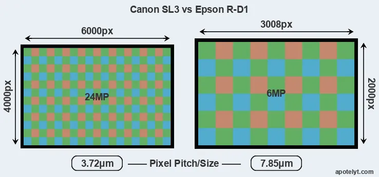 SL3 versus R-D1 MP