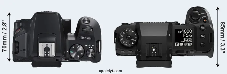 Compare SL3 versus X-H2S top