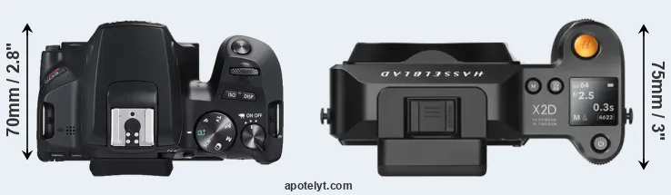 Compare SL3 versus X2D 100C top