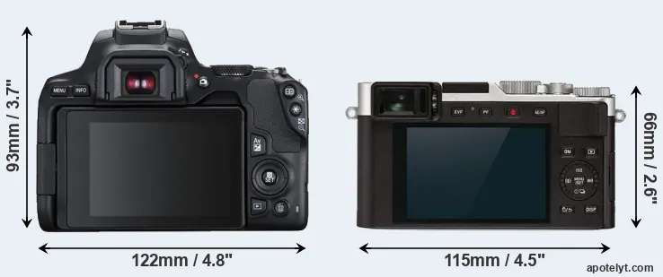 Comparison SL3 or D-LUX 7 rear