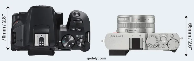 Compare SL3 versus D-LUX 7 top