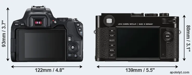 Comparison SL3 or M Typ 262 rear