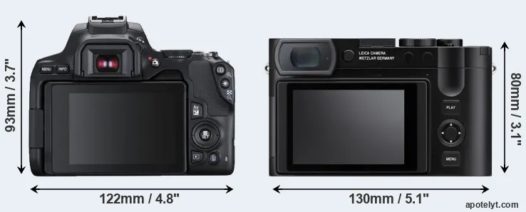 Comparison SL3 or Q3 rear