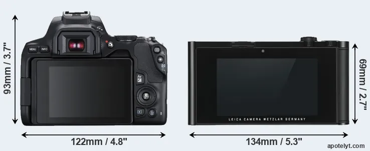Comparison SL3 or TL rear