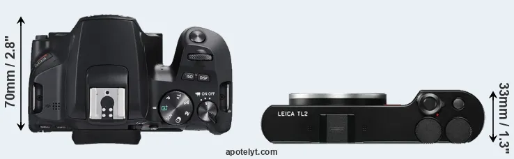 Compare SL3 versus TL2 top