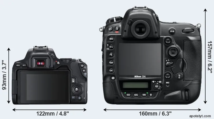 Comparison SL3 or D4 rear