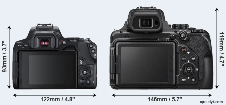 Comparison SL3 or P1000 rear