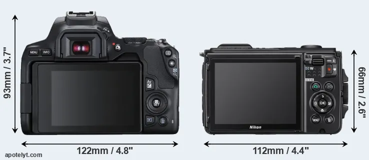 Comparison SL3 or W300 rear