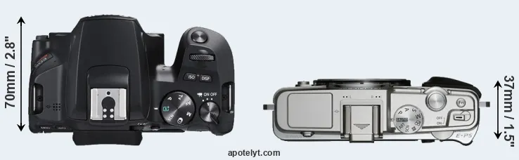Compare SL3 versus E-P5 top