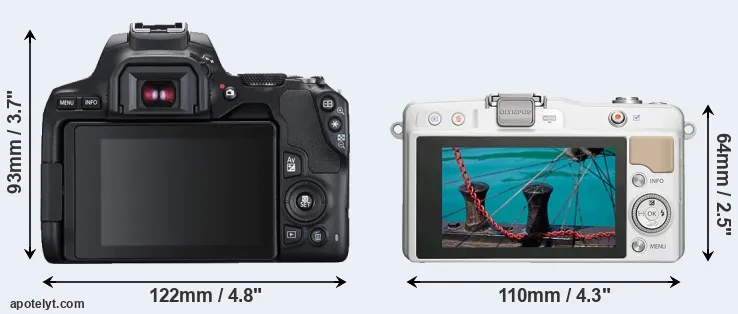 Comparison SL3 or E-PM2 rear