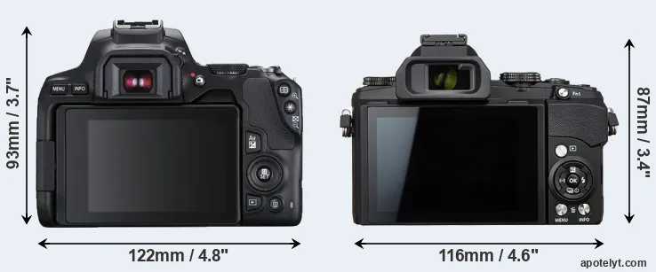 Comparison SL3 or Stylus 1s rear