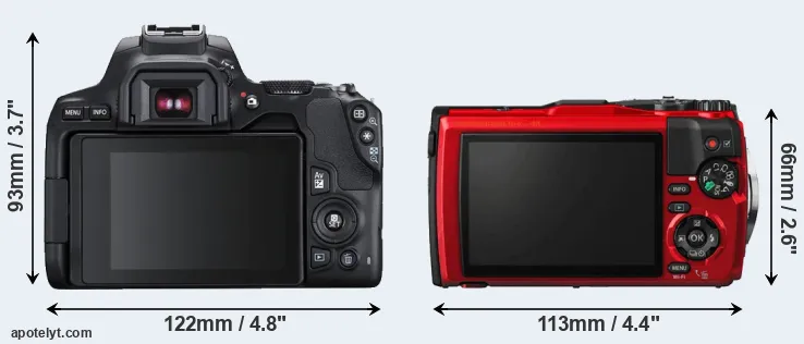 Comparison SL3 or TG-5 rear
