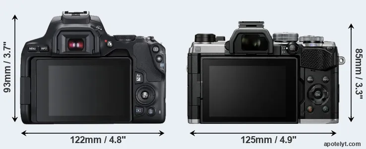 Comparison SL3 or OM-5 rear