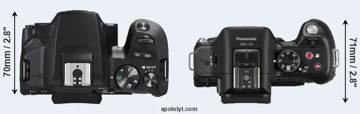 Compare SL3 versus G5 top