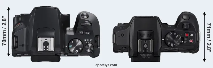 Compare SL3 versus G6 top