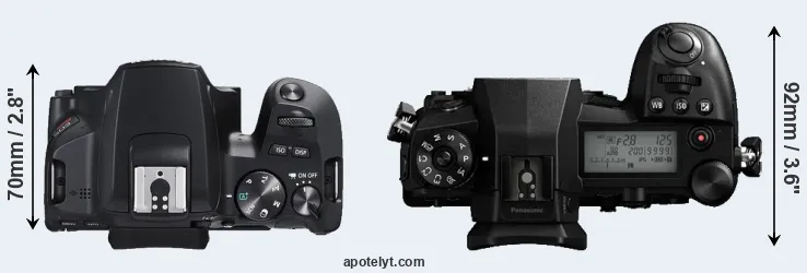 Compare SL3 versus G9 top