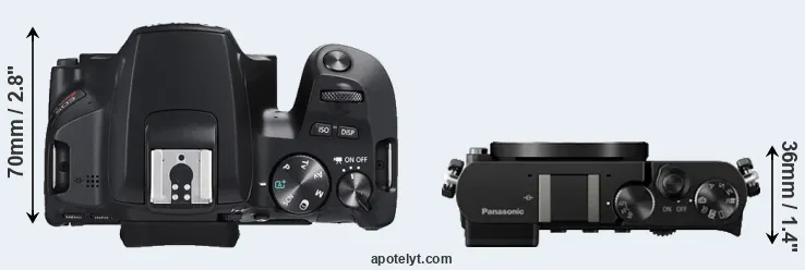 Compare SL3 versus GM5 top