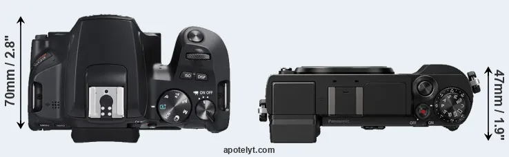 Compare SL3 versus GX9 top