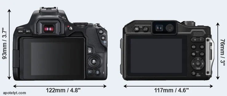 Comparison SL3 or TS7 rear