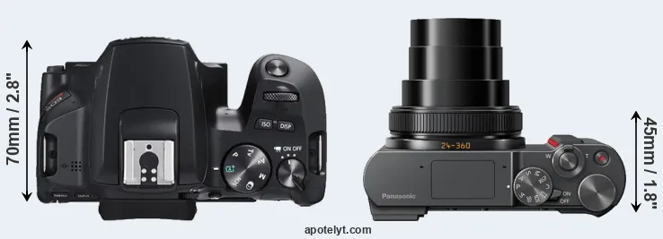 Compare SL3 versus ZS200 top