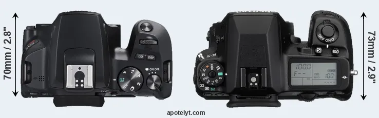 Compare SL3 versus K-5 top