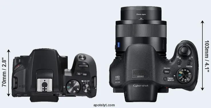Compare SL3 versus HX350 top