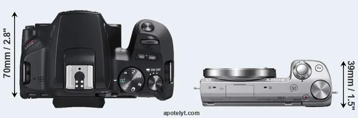 Compare SL3 versus NEX-5T top