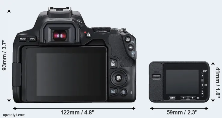 Comparison SL3 or RX0 rear