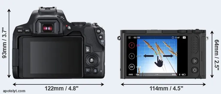 Comparison SL3 or M1 rear