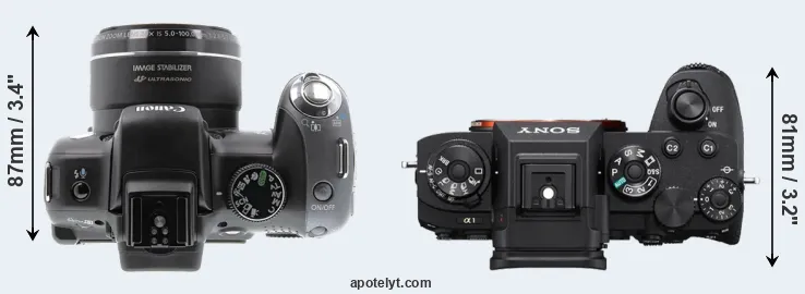 Compare SX10 versus A1 top