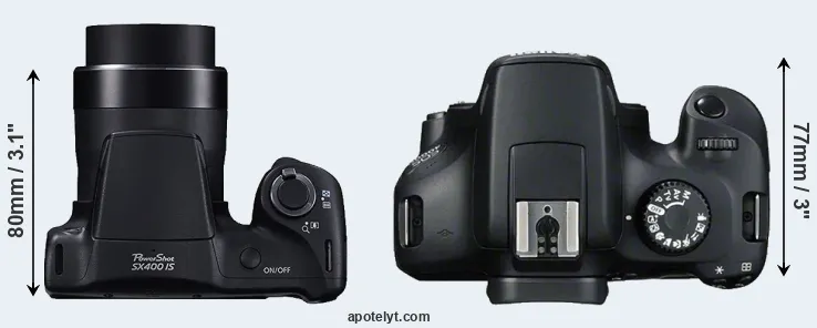 Compare SX400 versus T100 top