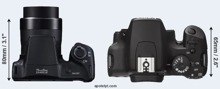 Compare SX400 versus XS top