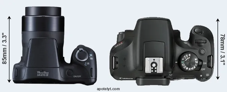 Compare SX410 versus T6 top