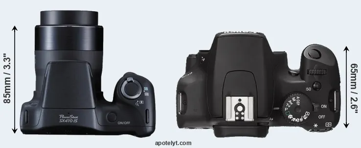 Compare SX410 versus XS top