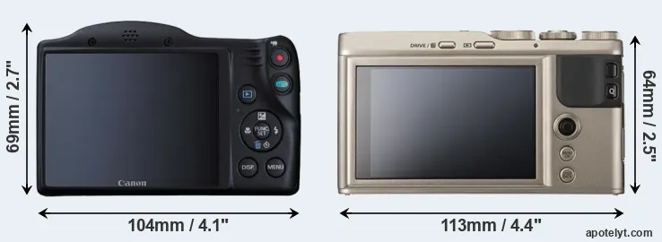 Comparison SX410 or XF10 rear