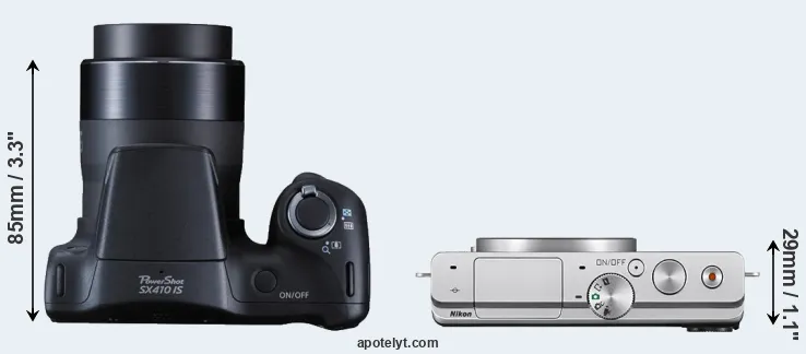 Compare SX410 versus J4 top
