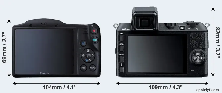 Comparison SX410 or V2 rear