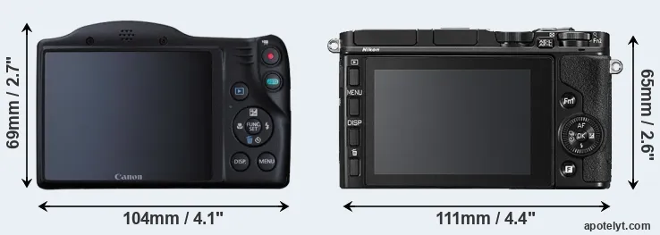 Comparison SX410 or V3 rear