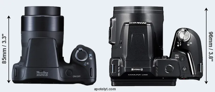 Compare SX410 versus L840 top